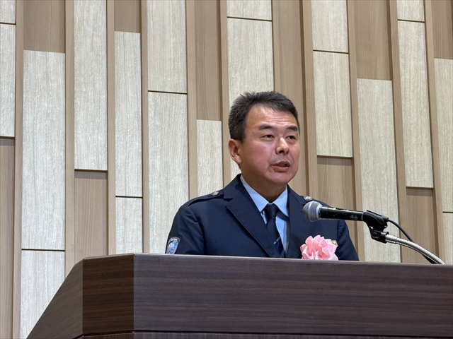 弓削税関長来賓挨拶